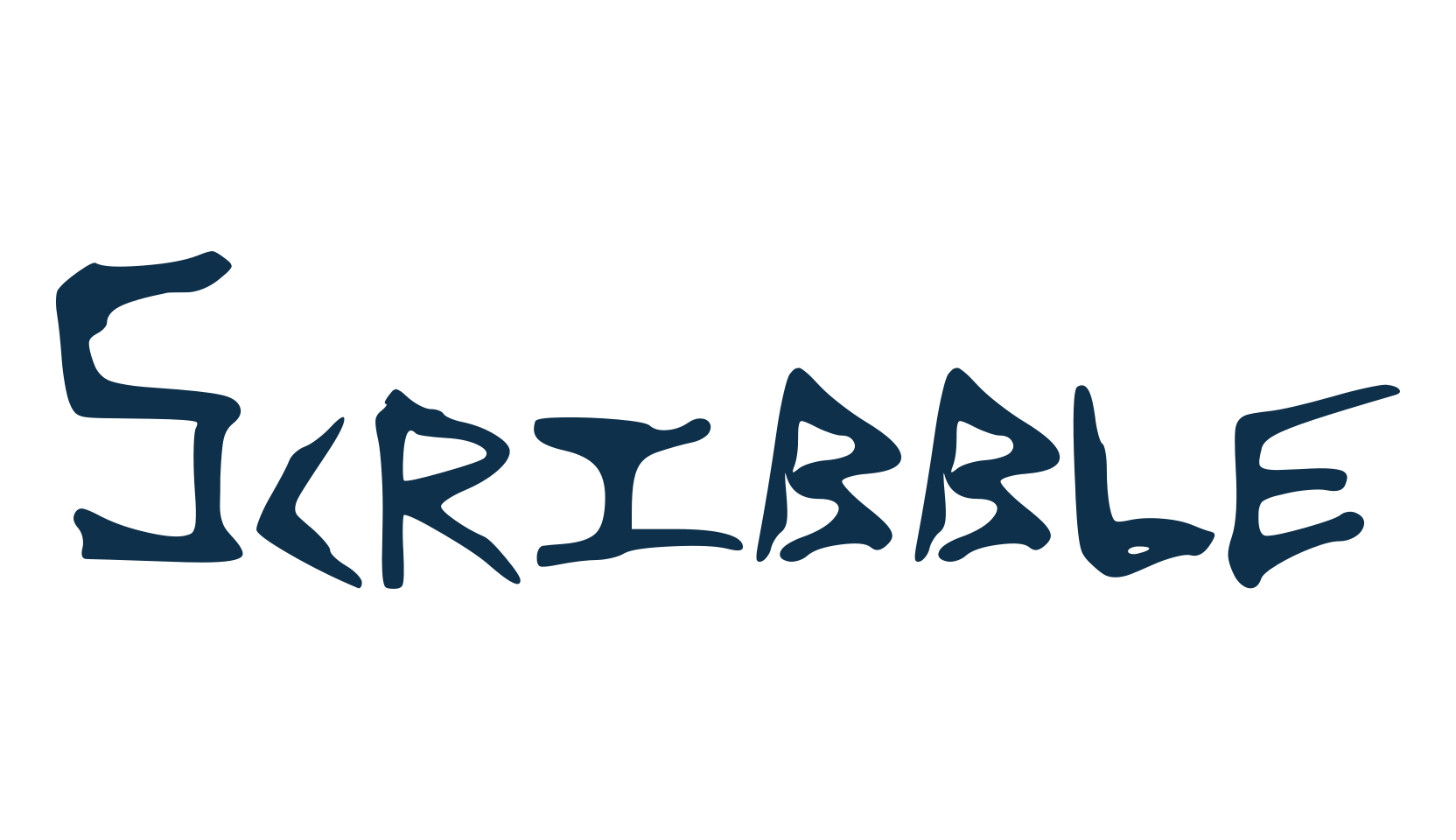 Scribble (scribble), various font preview