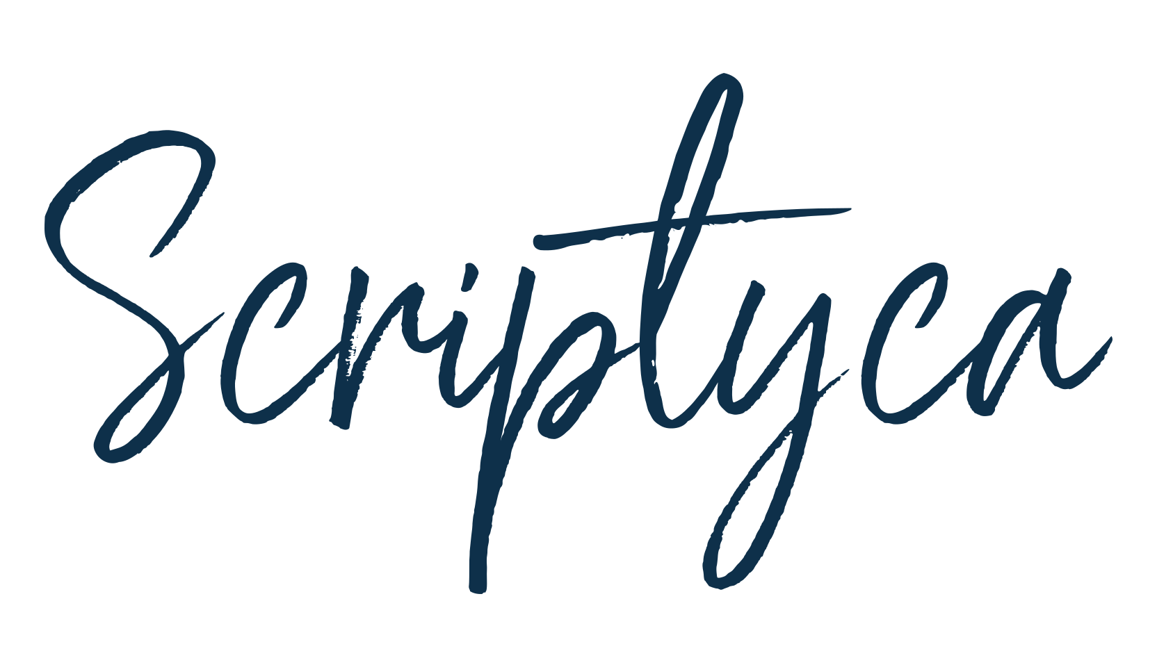 Scriptyca, handwriting font preview