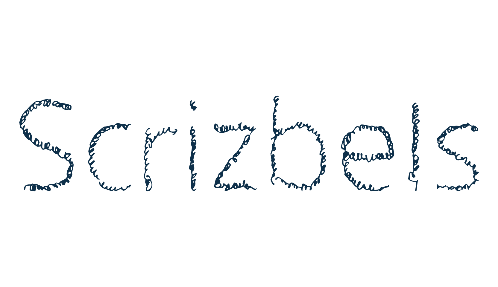 Scrizbels, fancy various decorative font preview