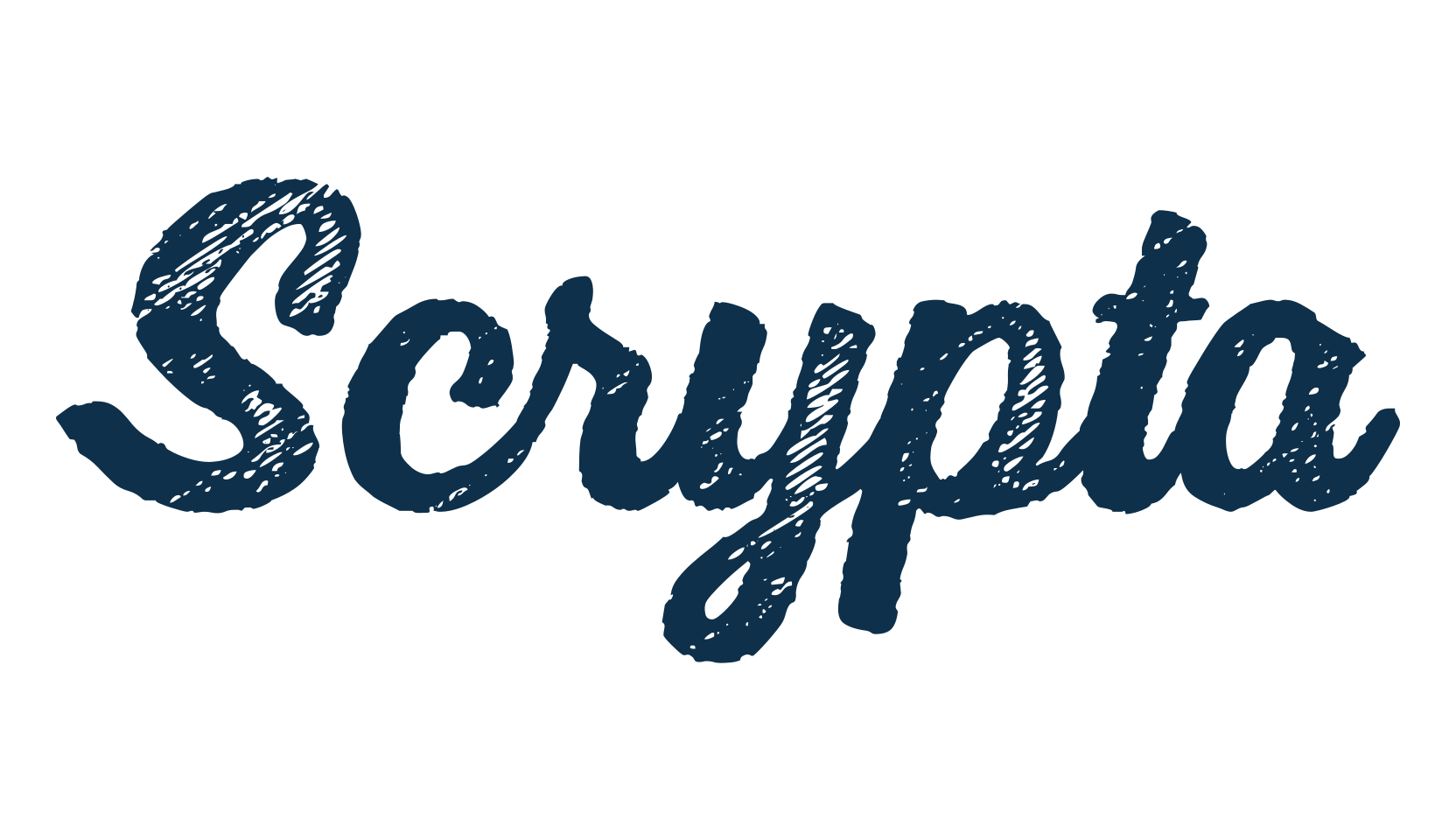 Scrypta, various font preview