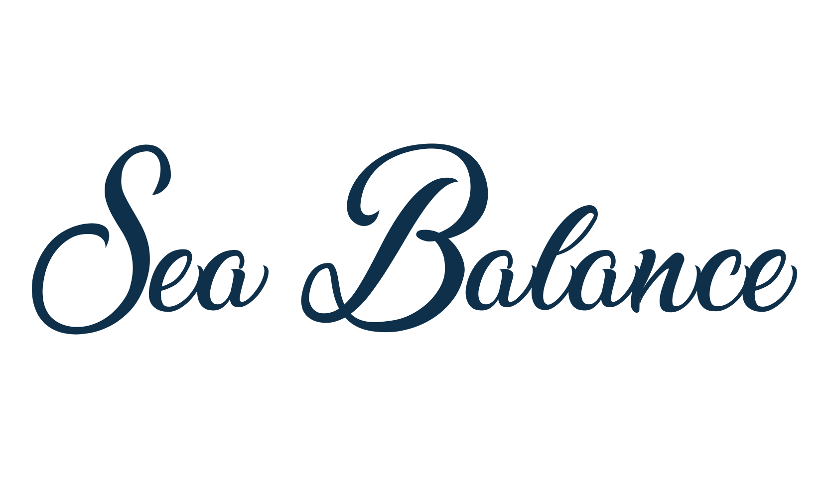 Sea Balance, fancy various decorative script calligraphy font preview