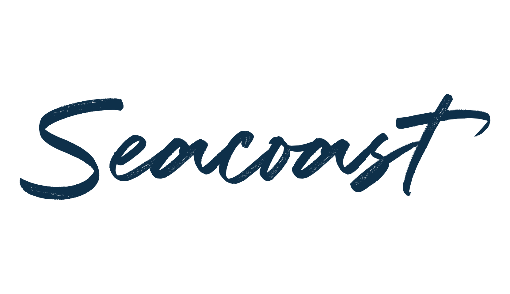 Seacoast, script brush fancy decorative calligraphy font preview