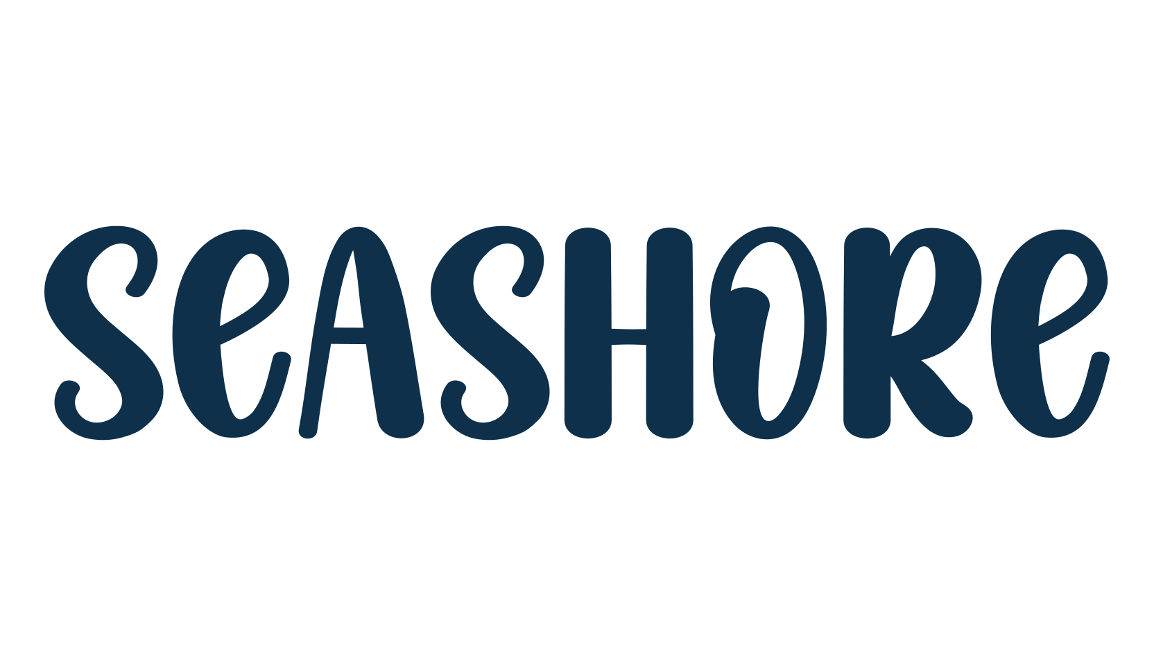 Seashore, display market font preview