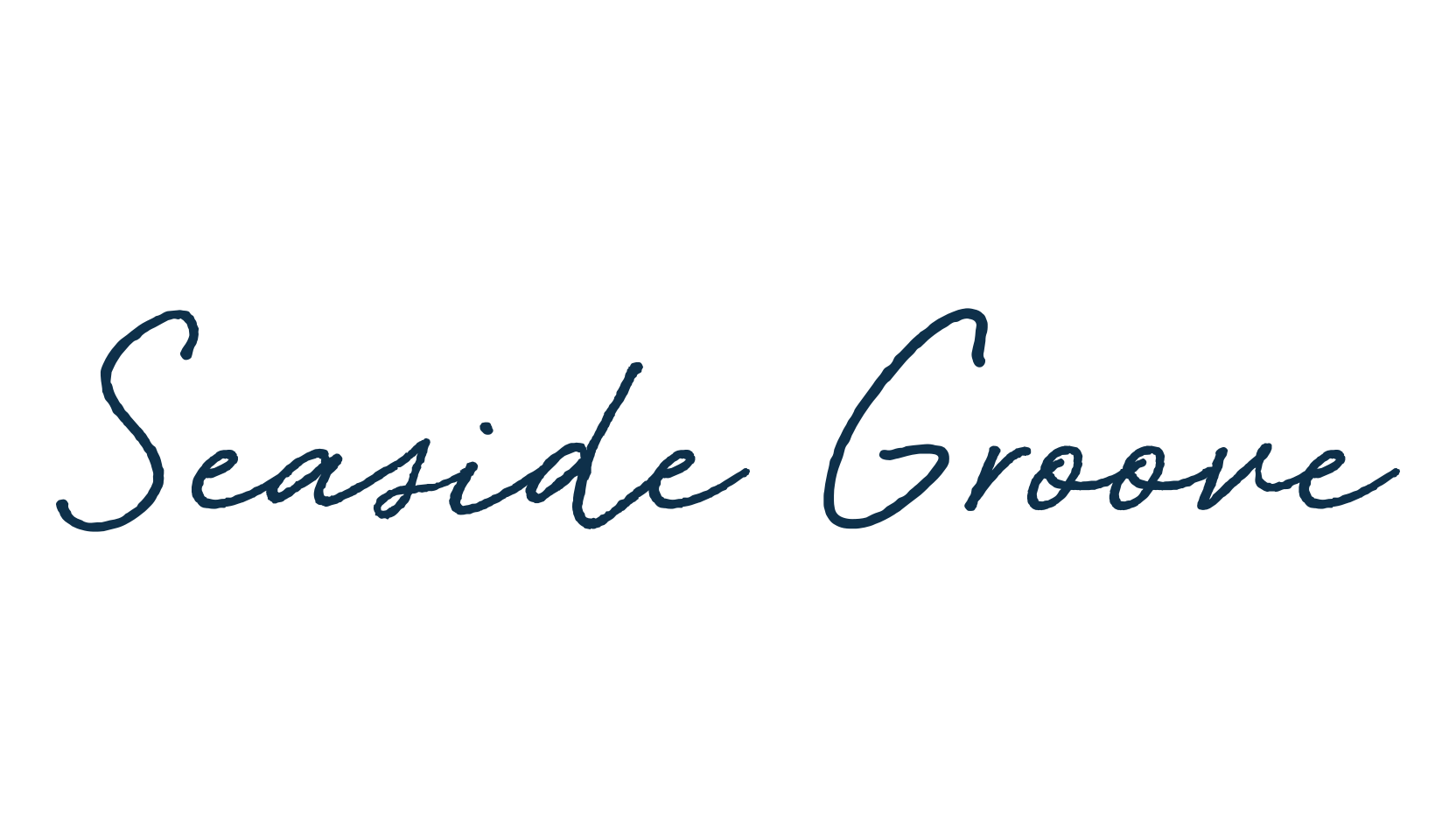 Seaside Groove, script handwritten fancy decorative calligraphy font preview