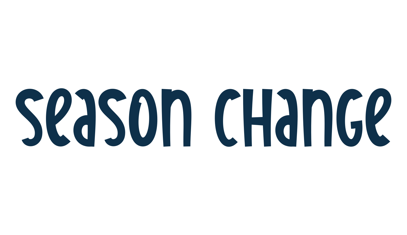 Season Change, display market font preview