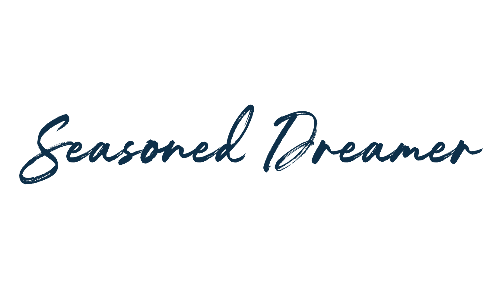 Seasoned Dreamer, brush font preview