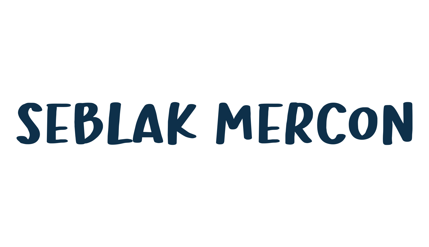 Seblak Mercon, fancy cartoon decorative comic font preview