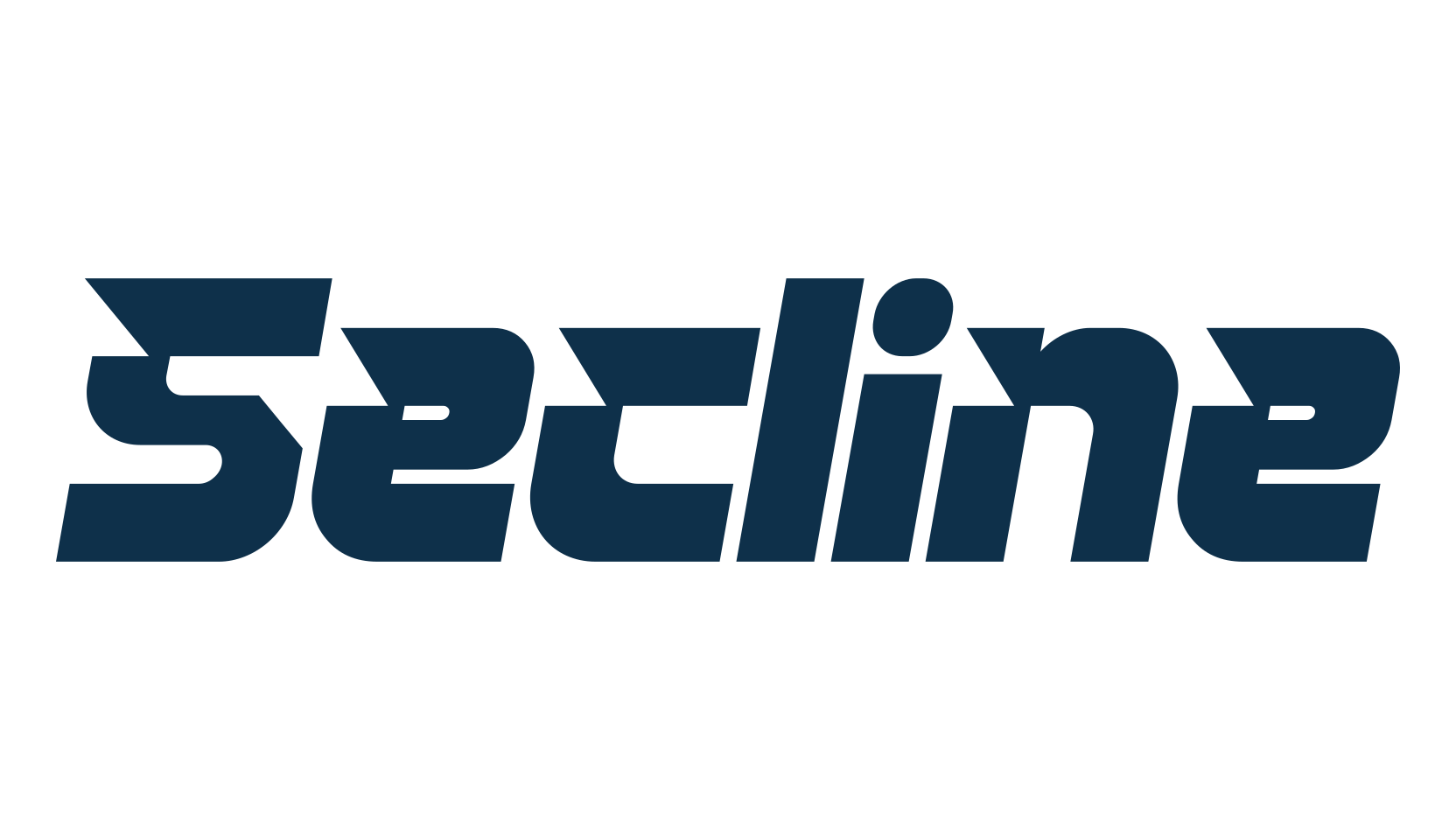 Secline, fancy various techno sci-fi font preview