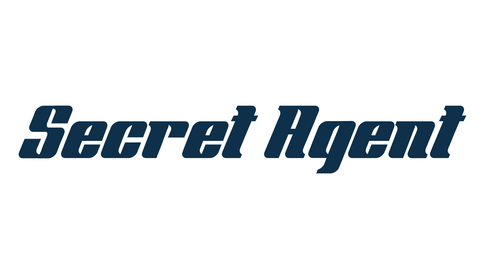 Secret Agent, fancy various techno sci-fi font preview