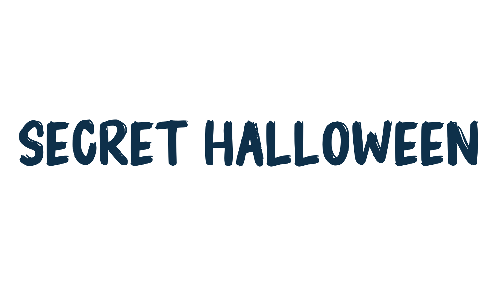 Secret Halloween, fancy decorative font preview