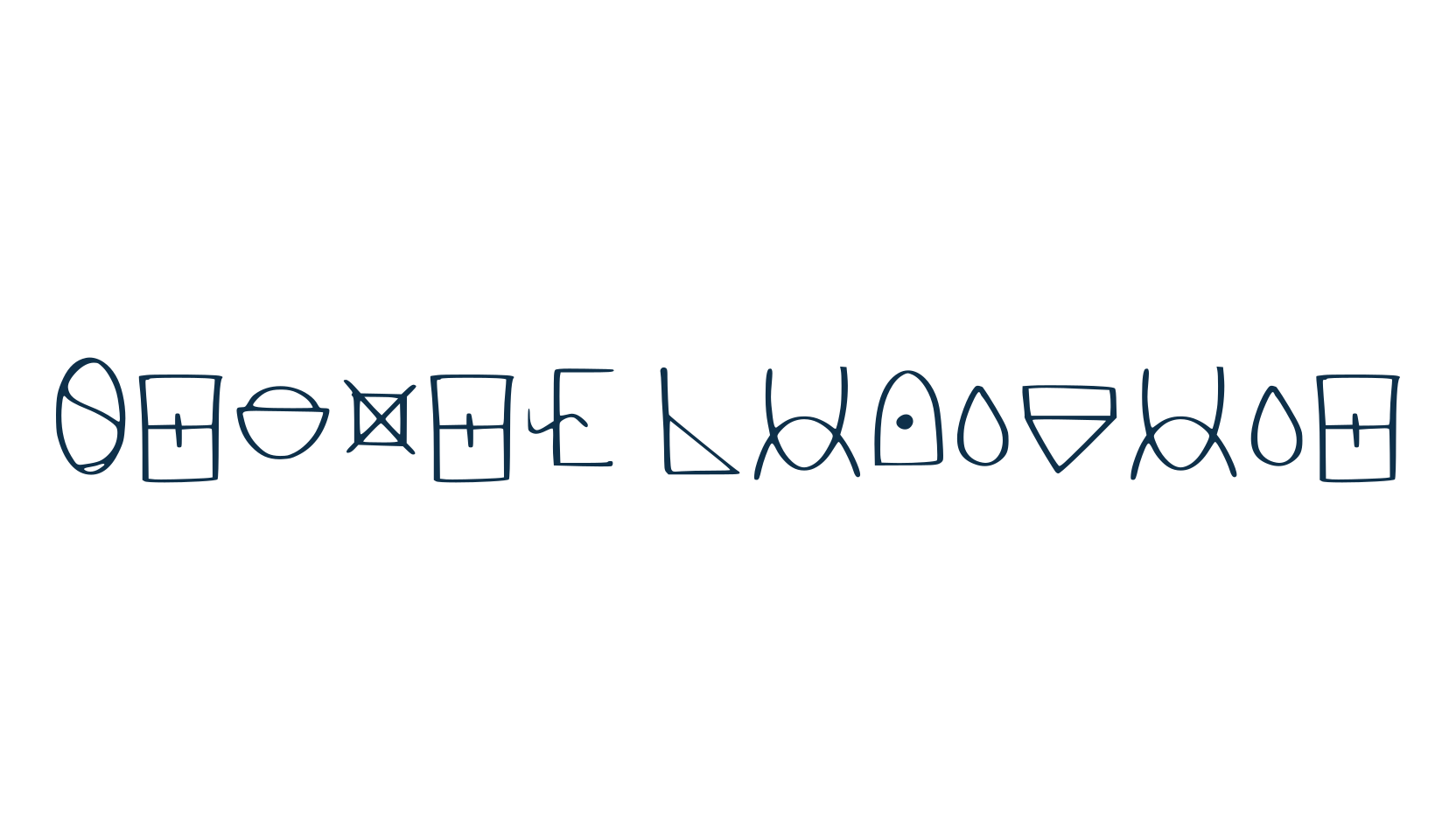 Secret Language, display market font preview