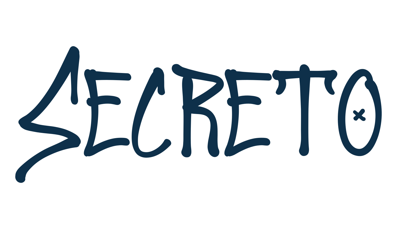 Secreto, graffiti font preview