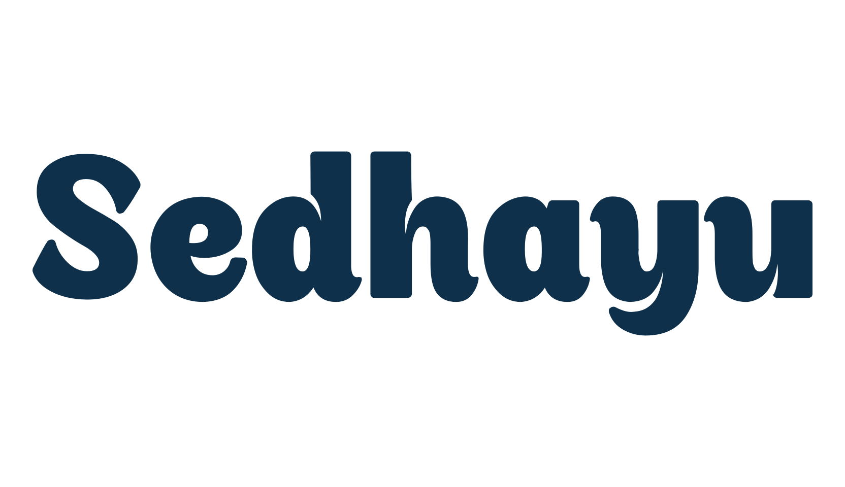 Sedhayu, basic sans serif font preview