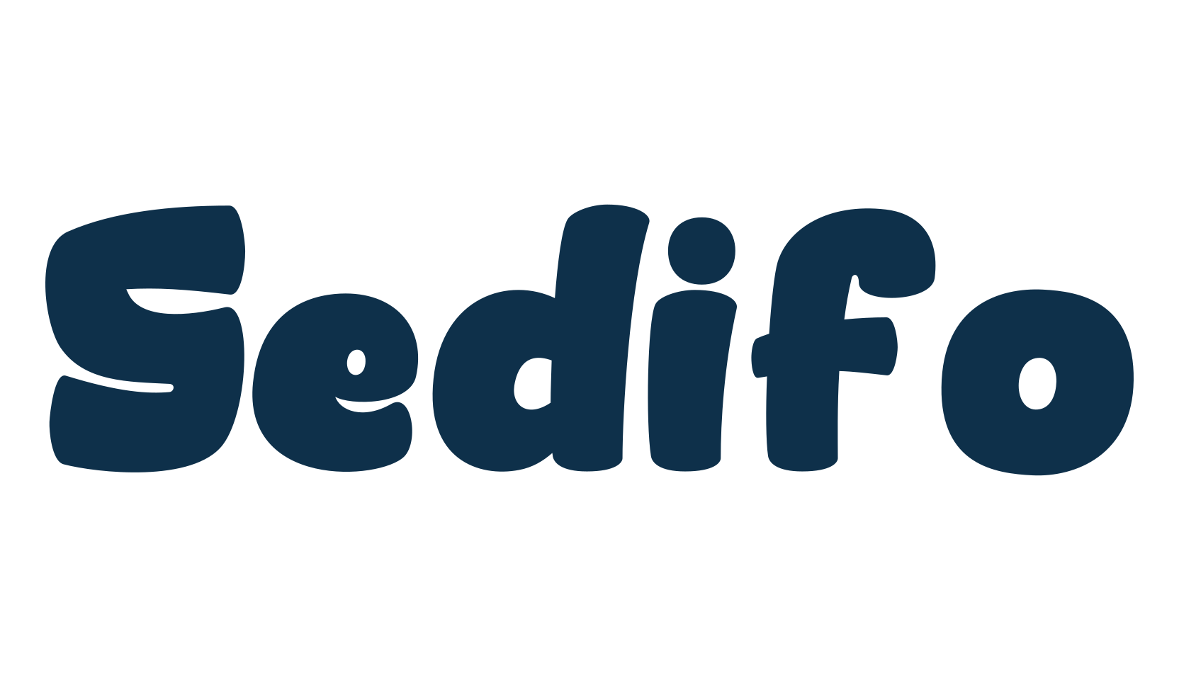 Sedifo, fancy cartoon decorative font preview