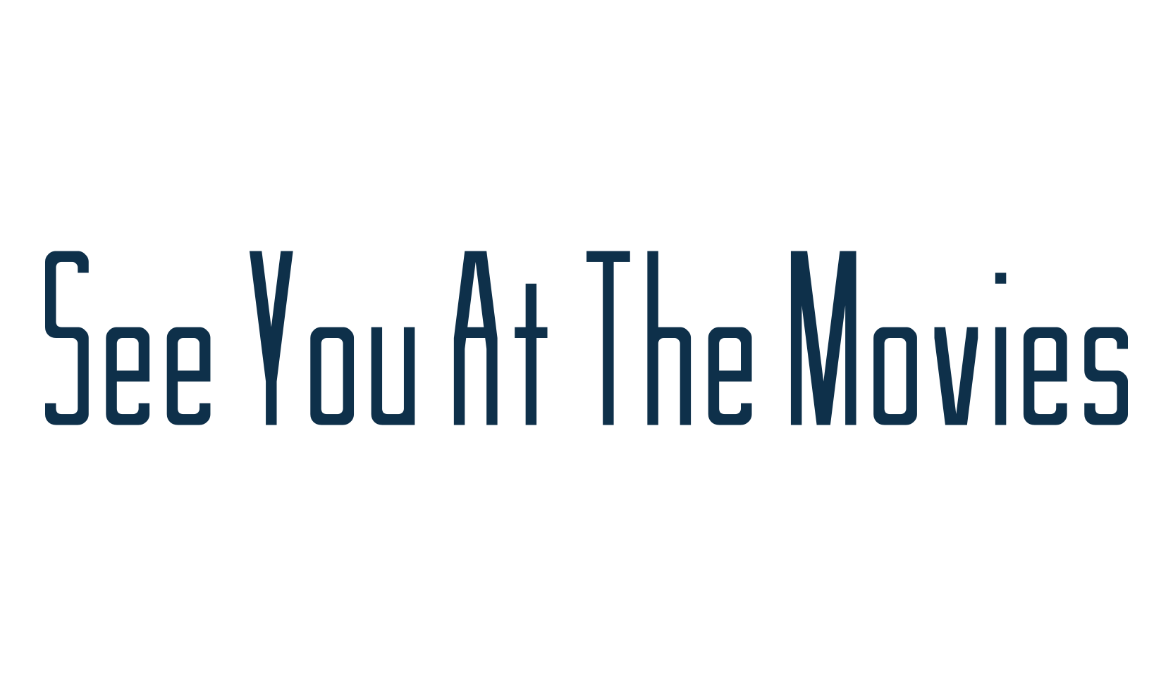 See You At The Movies, sans serif font preview