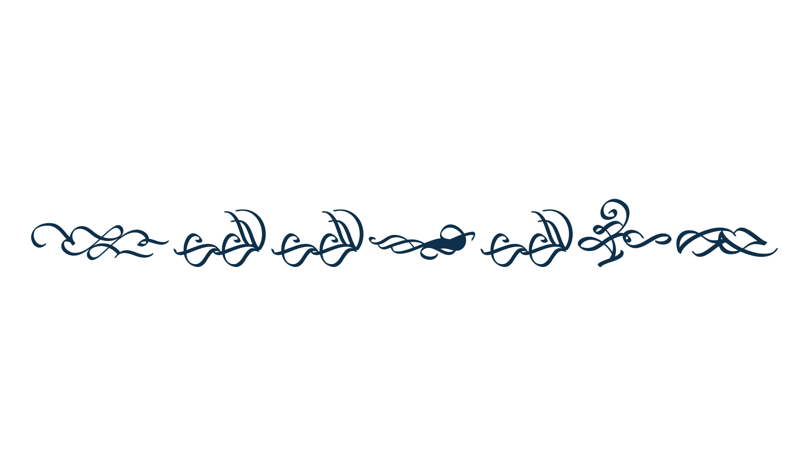 Seekers, fancy decorative font preview