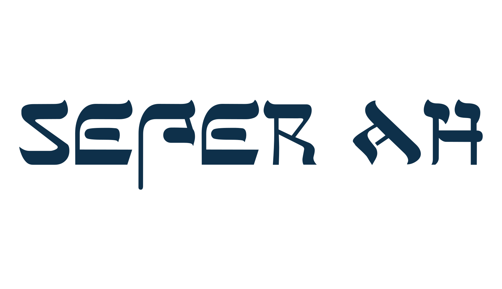 Sefer AH, fancy various foreign look font preview
