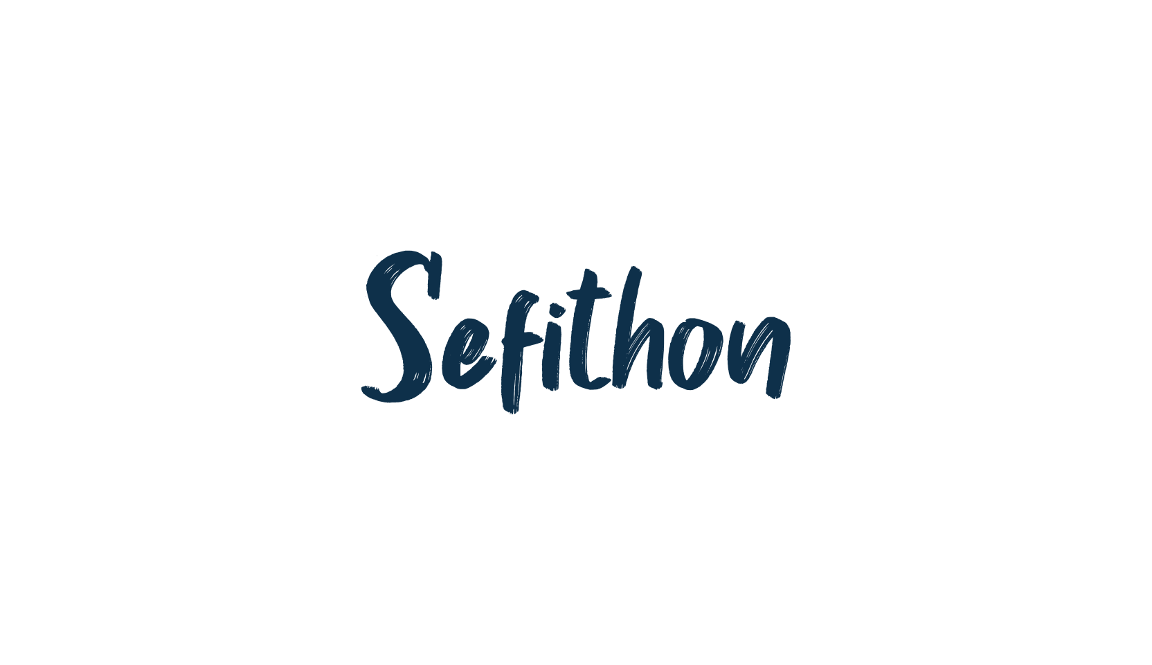 Sefithon, script brush fancy decorative calligraphy font preview