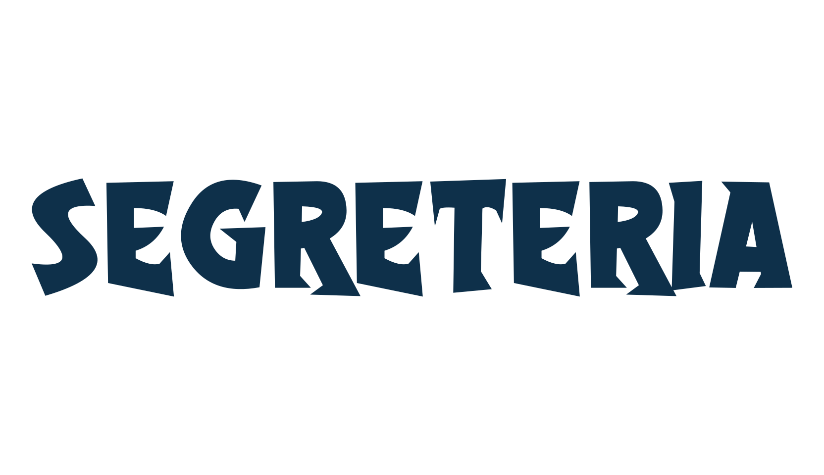 Segreteria, various font preview