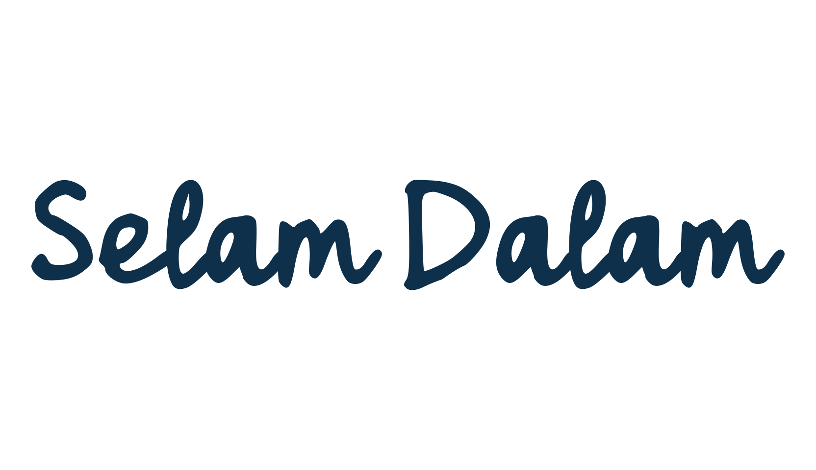 Selam Dalam, script handwritten fancy decorative calligraphy font preview