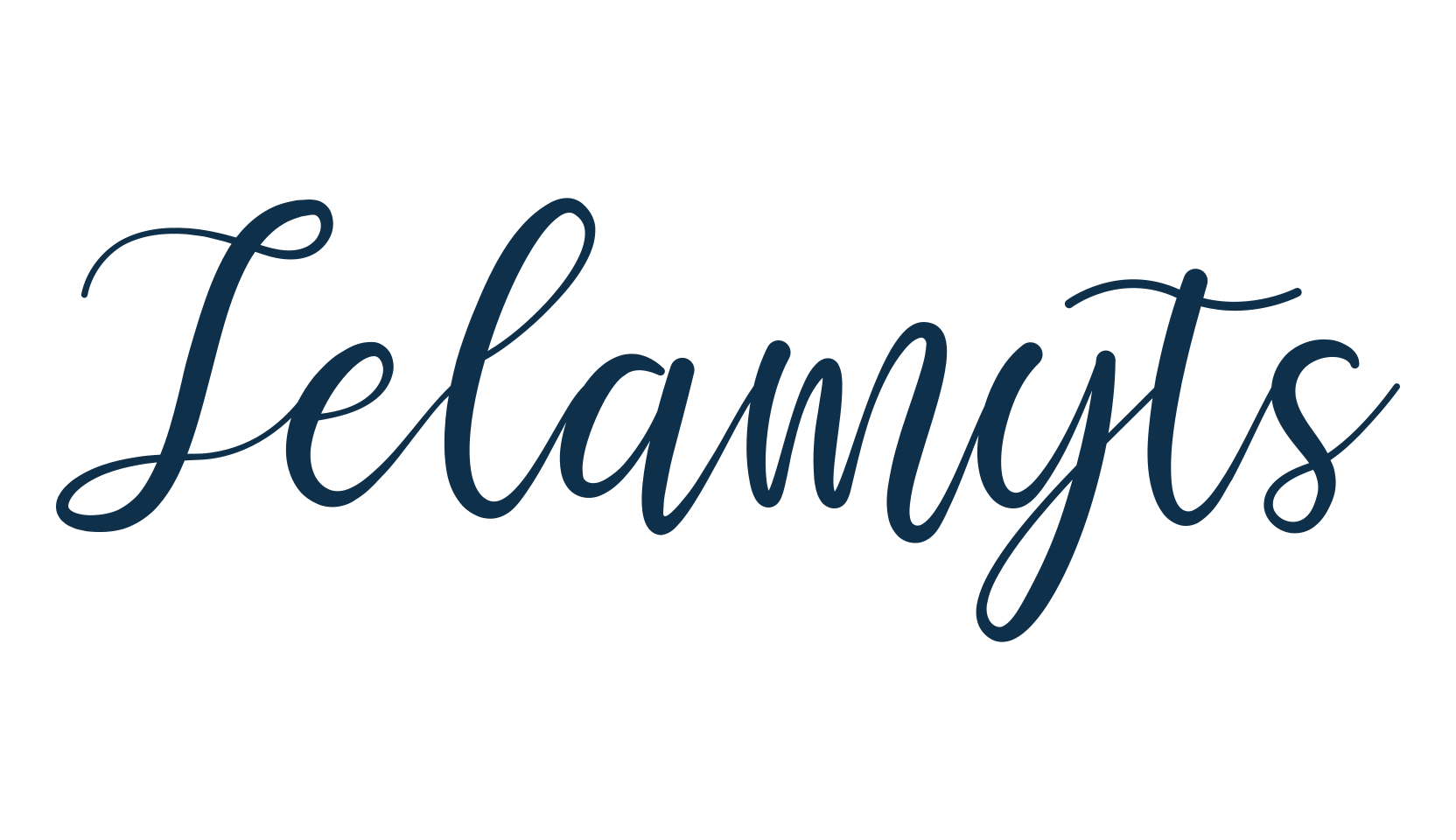 Selamyts, calligraphy font preview