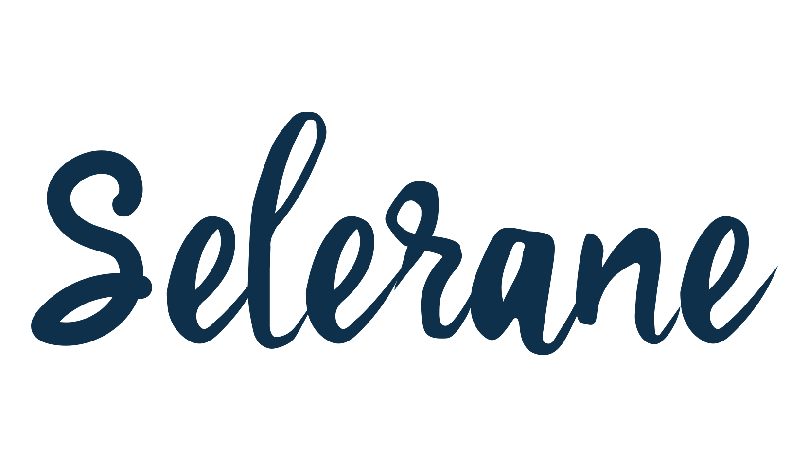 Selerane, handwriting font preview
