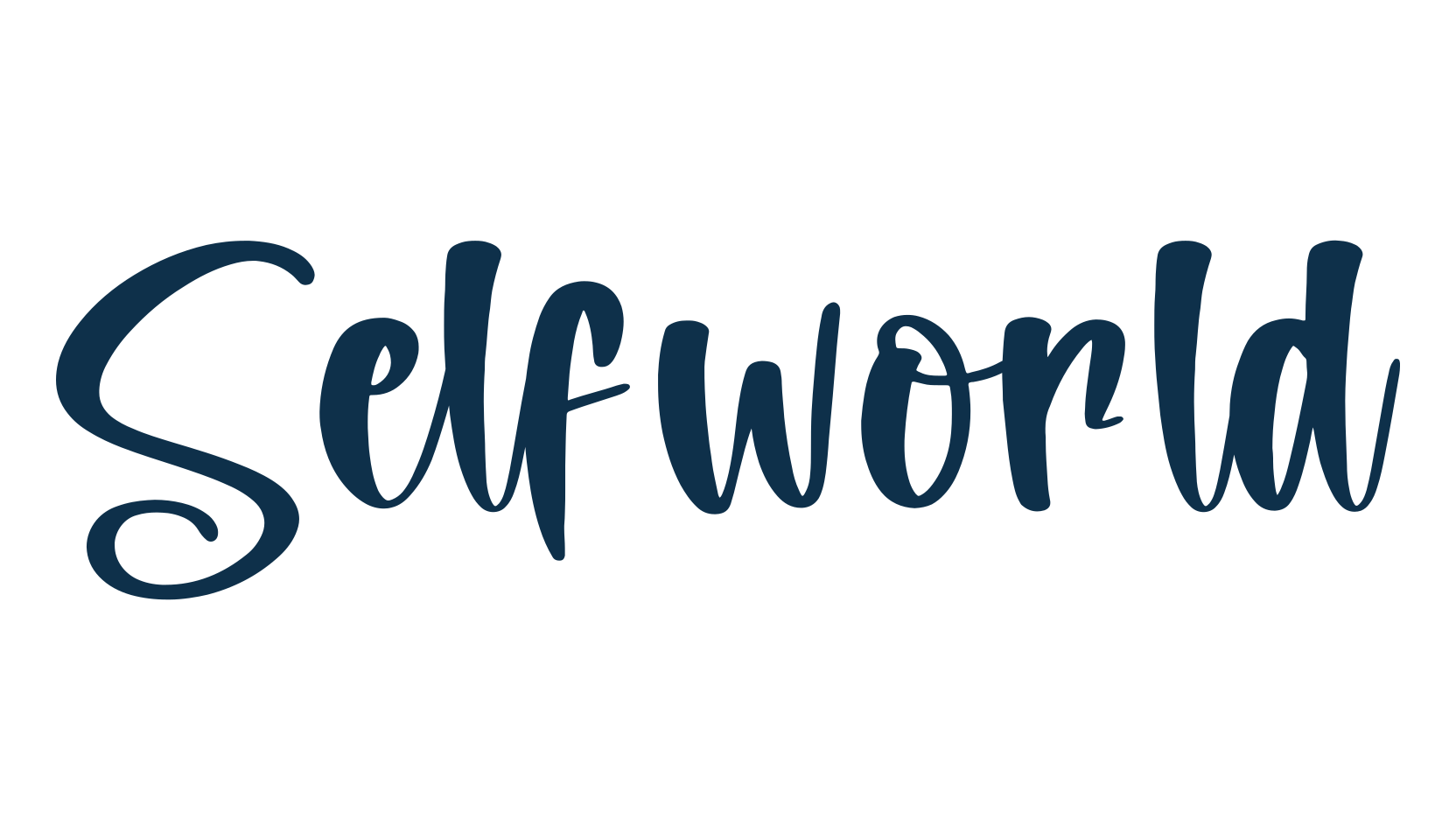 Selfworld, fancy decorative font preview