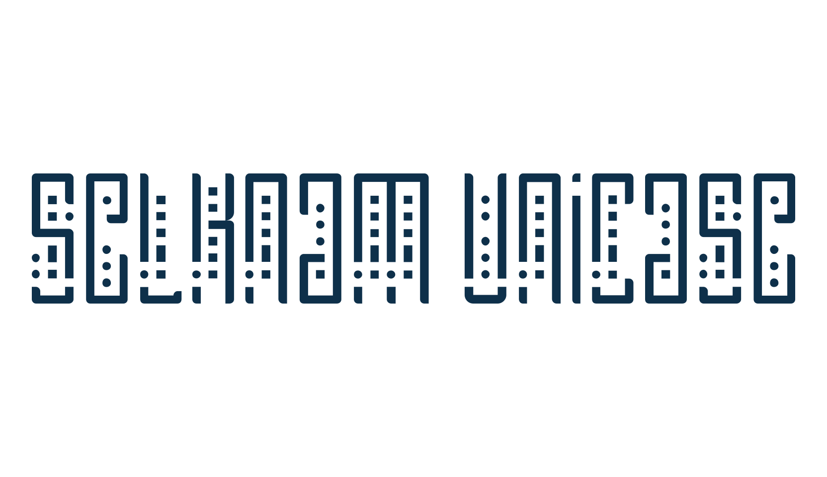 Selknam Unicase, fancy groovy decorative font preview