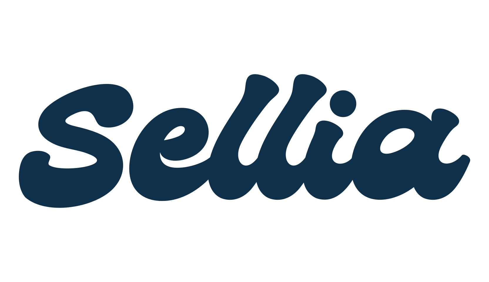 Sellia, groovy font preview
