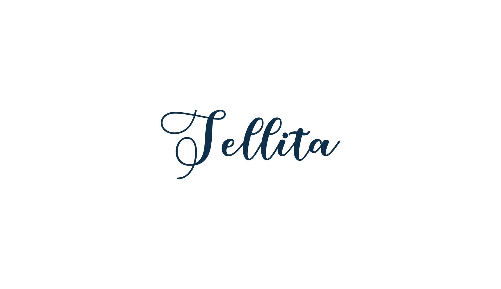 Sellita, script calligraphy fancy decorative font preview