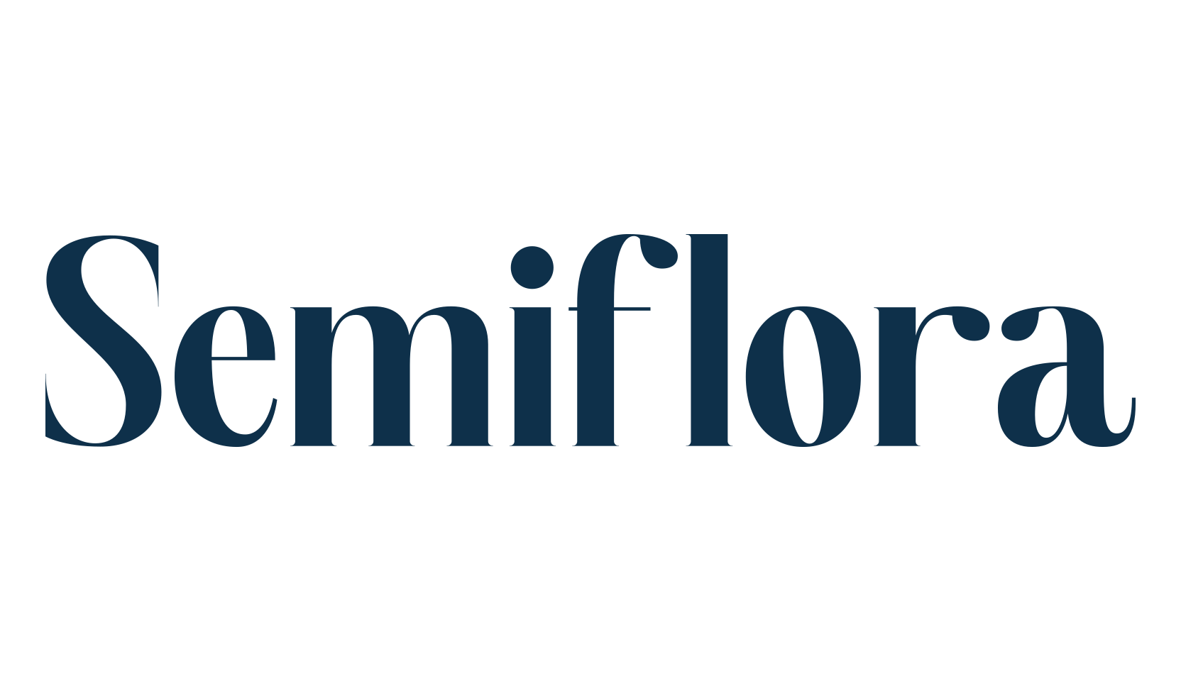 Semiflora, basic serif font preview