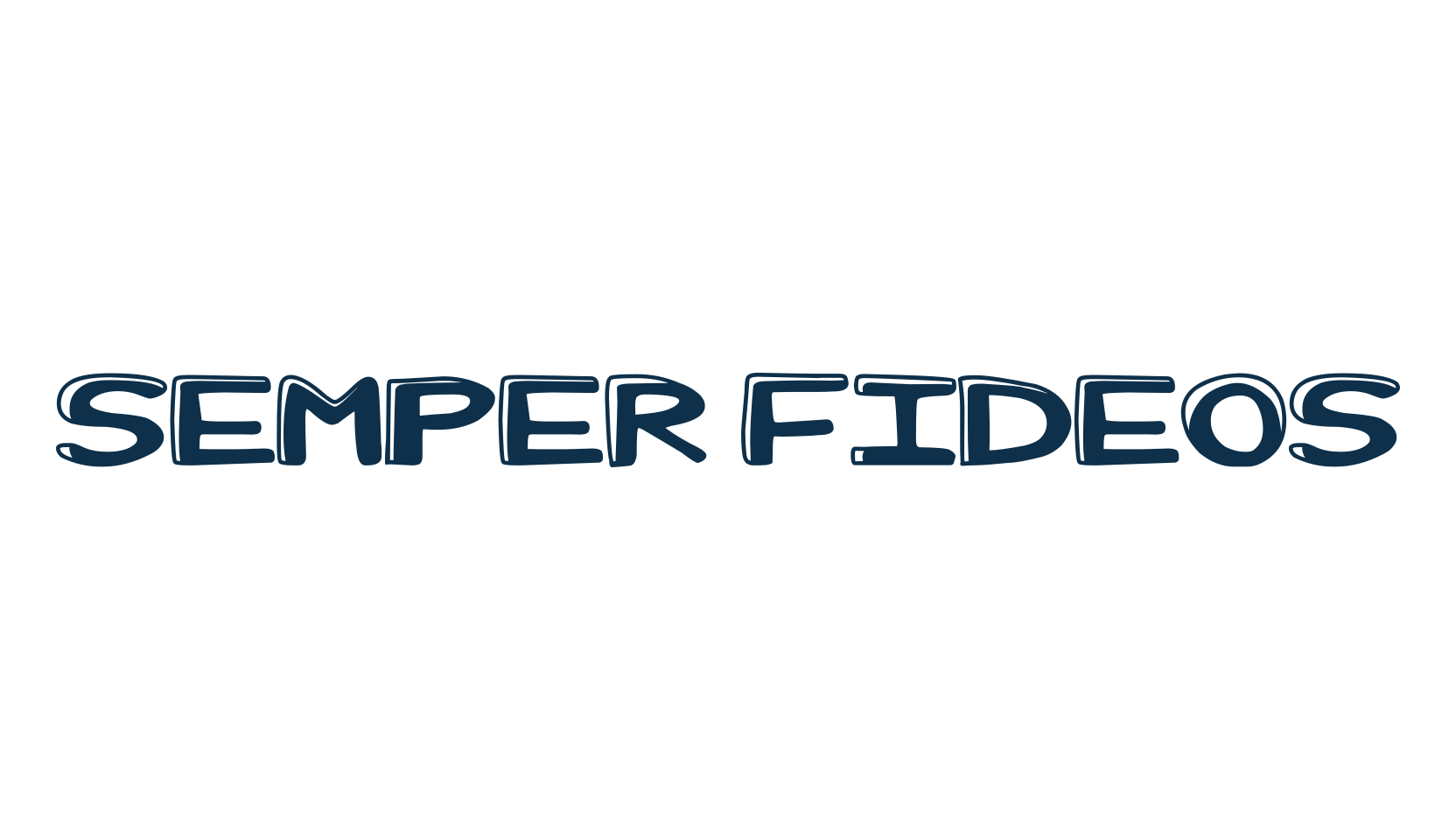 Semper Fideos, fancy cartoon decorative font preview