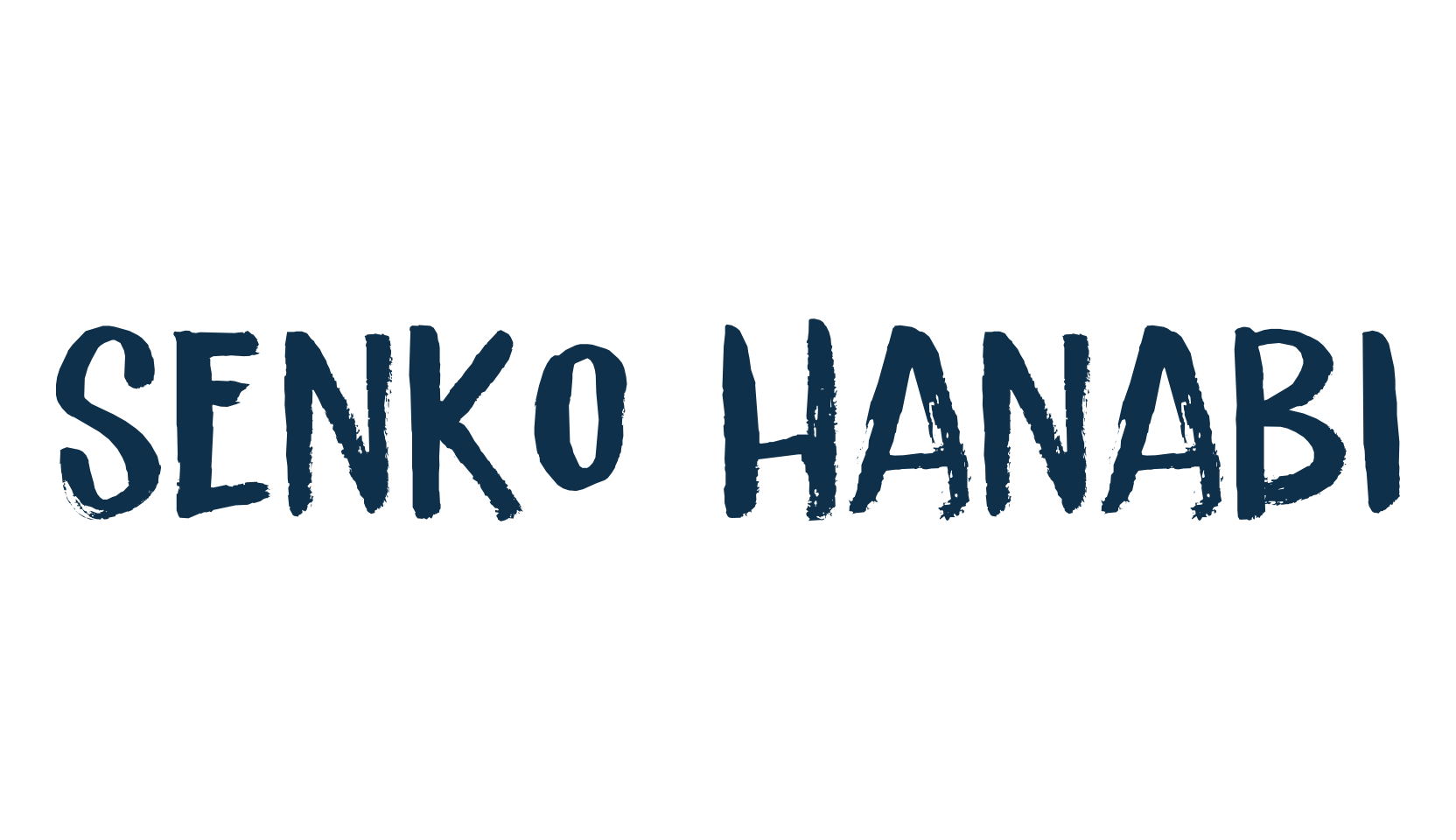 Senko Hanabi, script brush fancy decorative calligraphy font preview