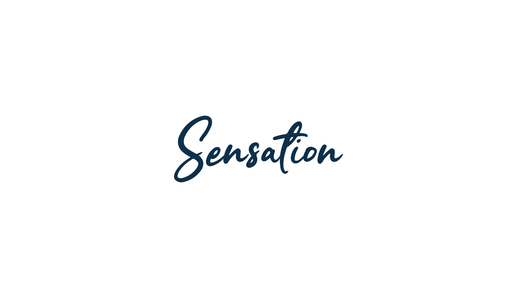 Sensation, handwriting font preview