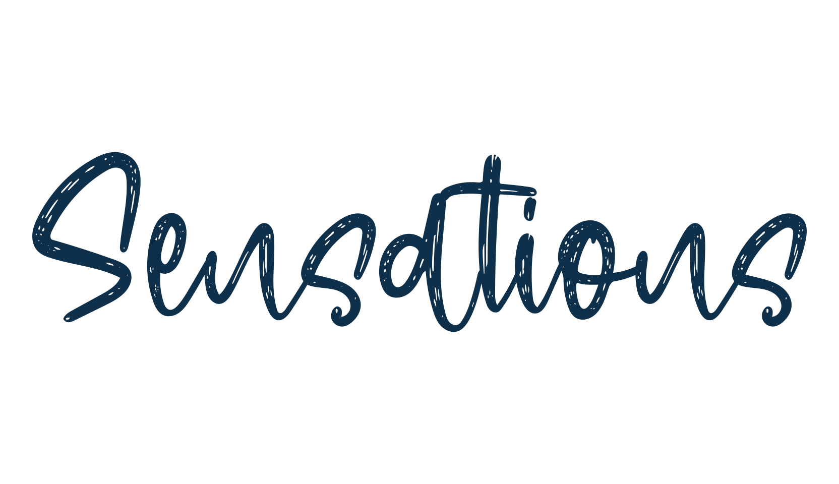 Sensations, brush font preview