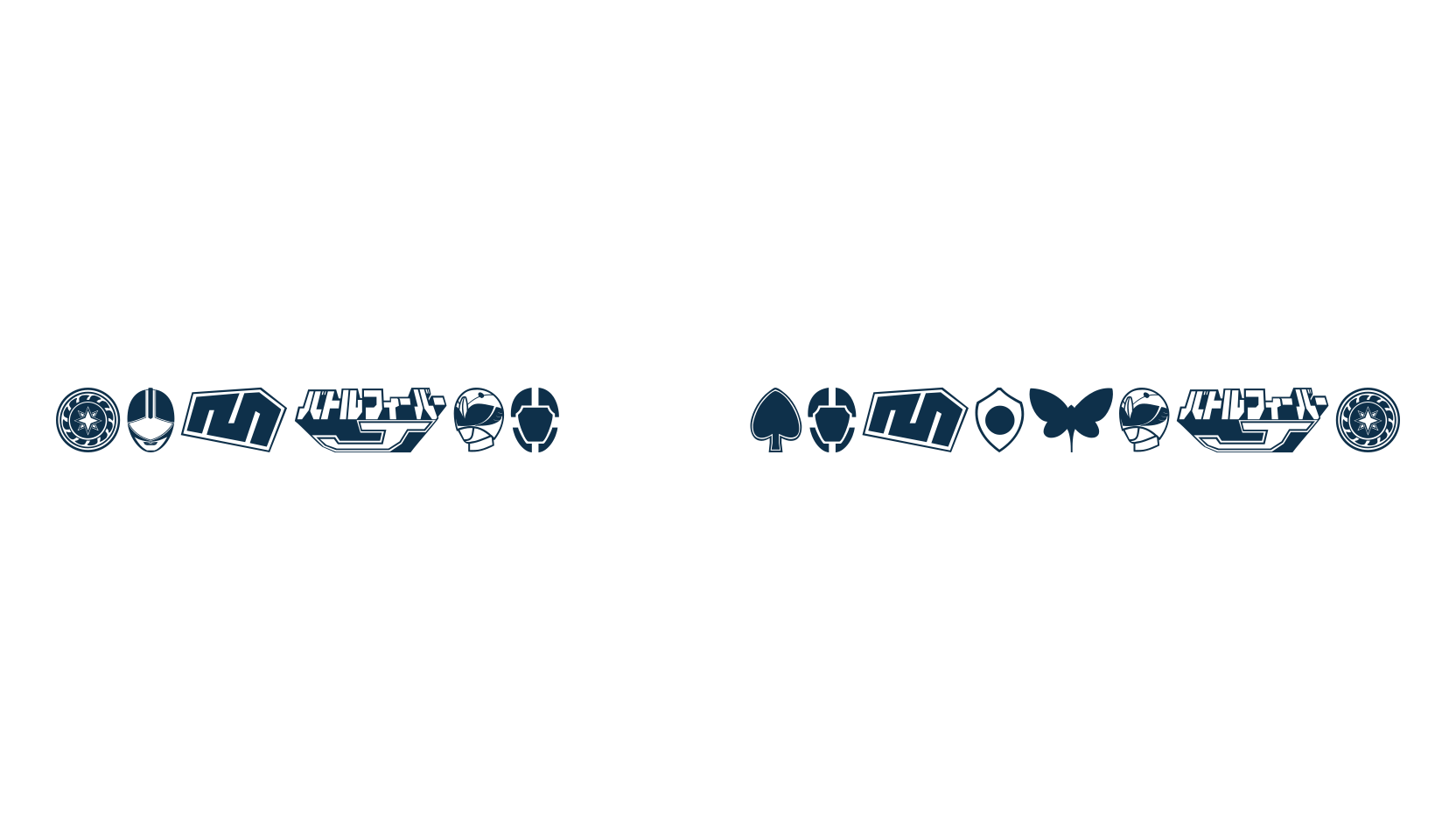 Sentai 30 Dingbats, fancy decorative font preview