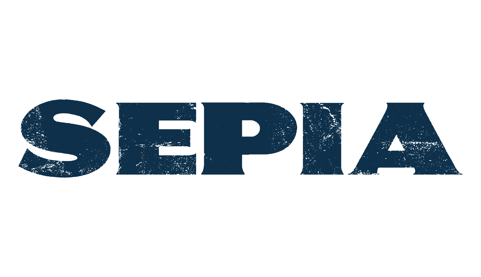 Sepia, eroded font preview