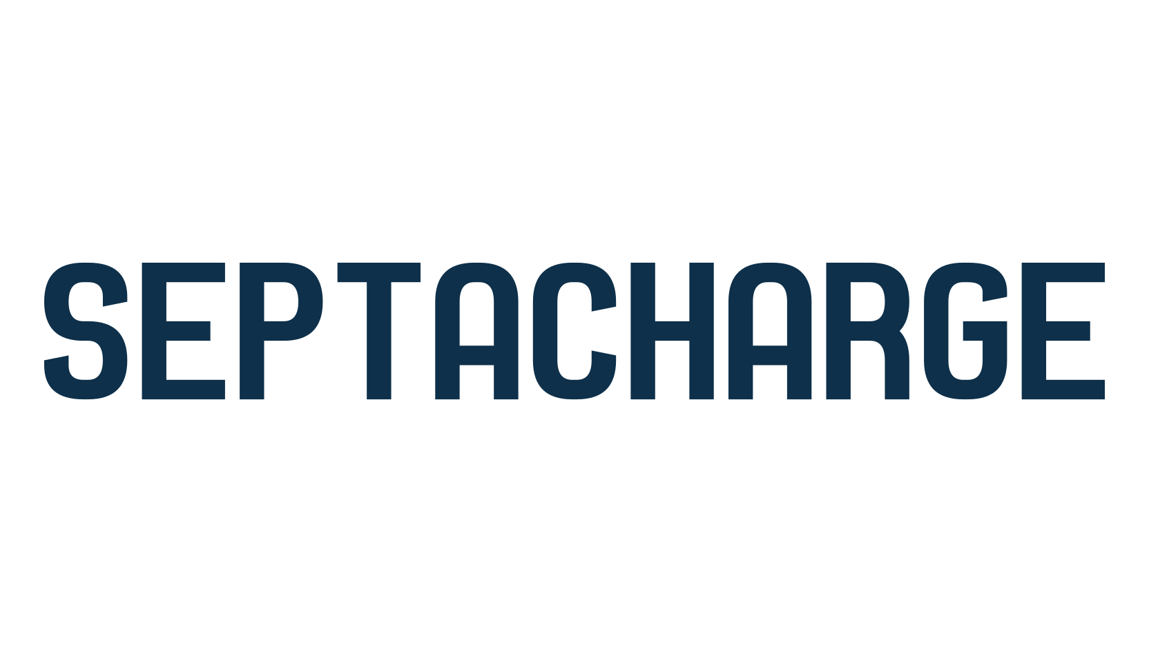 Septacharge, basic sans serif font preview