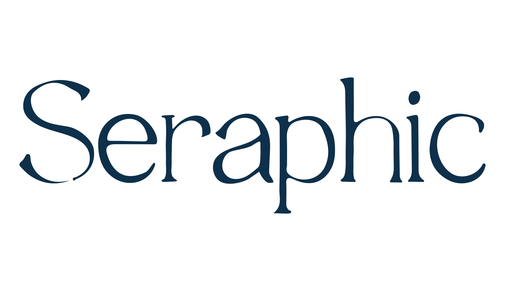 Seraphic, basic serif font preview