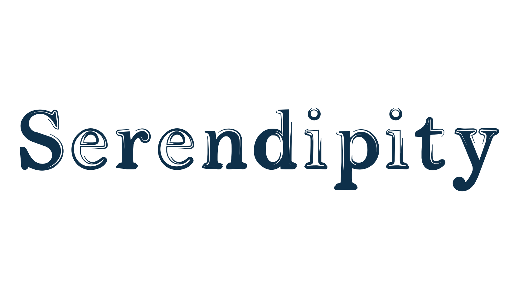 Serendipity (serendipity), fancy various decorative font preview