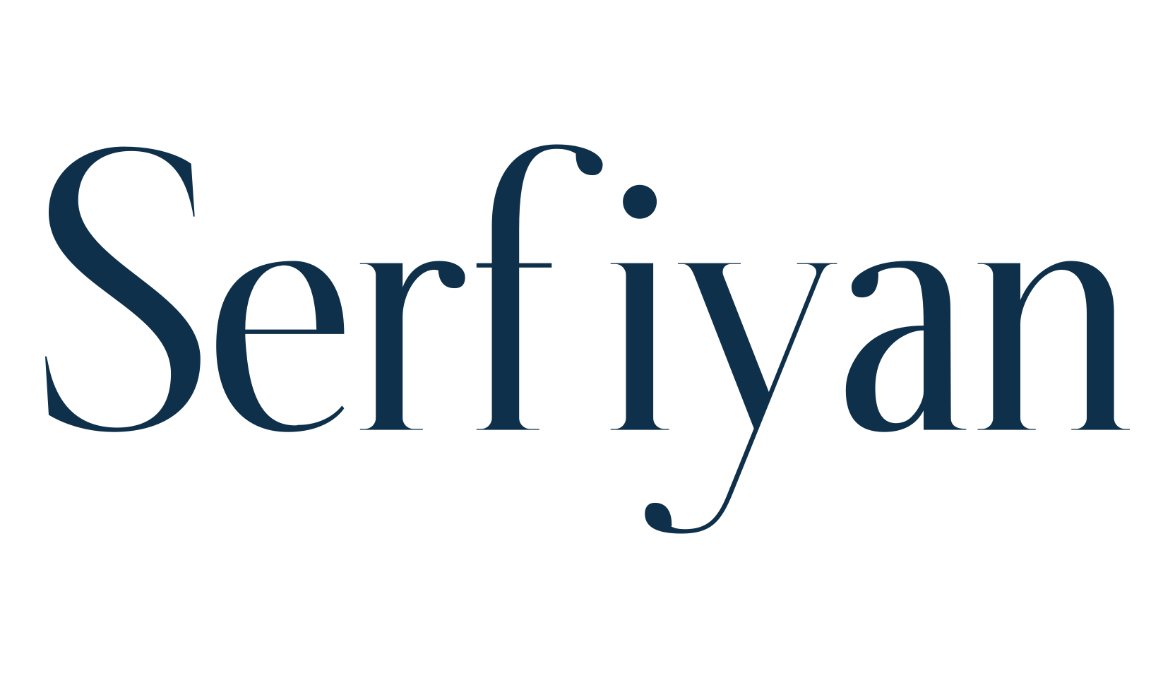 Serfiyan, serif font preview