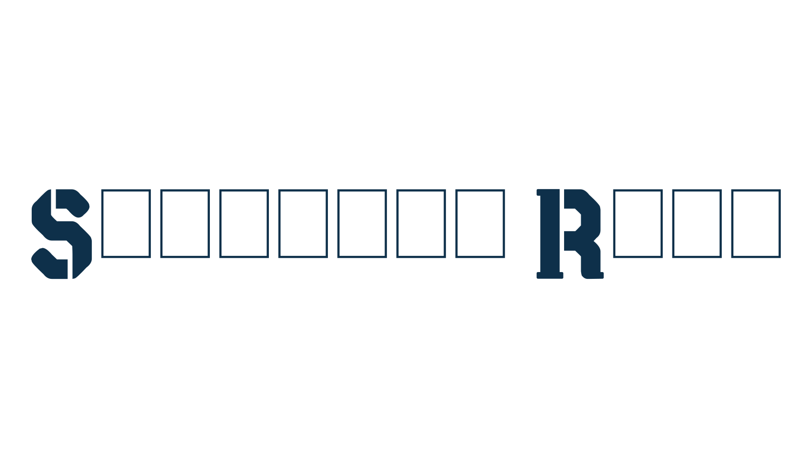 Sergeant Rock, stencil, army font preview