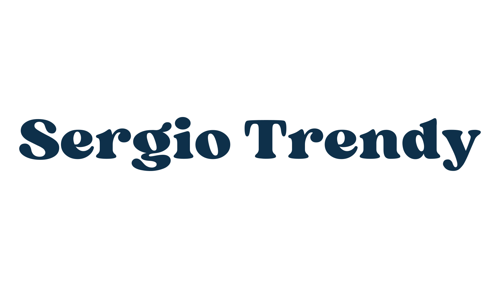 Sergio Trendy, basic serif font preview