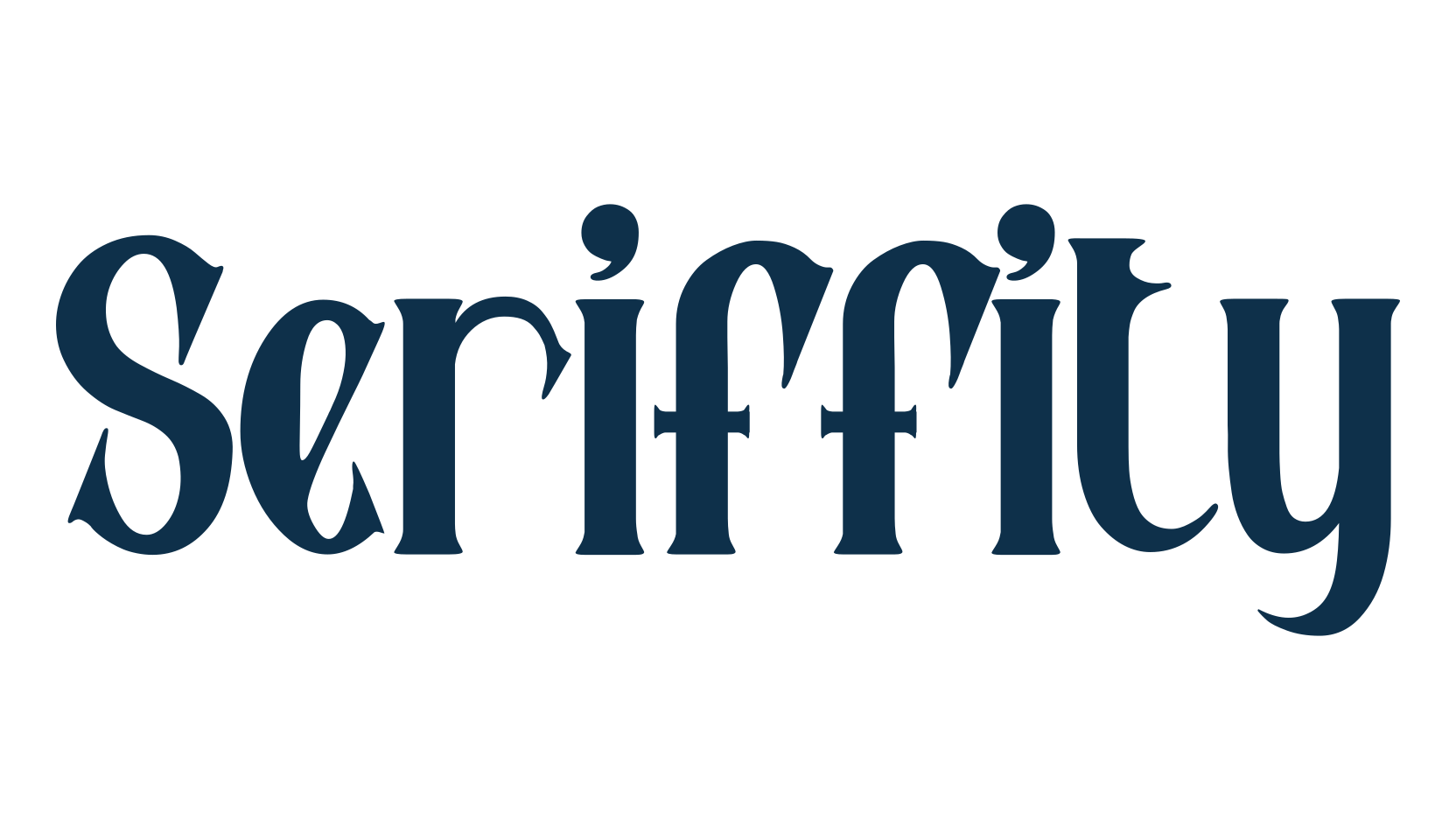 Seriffity, basic serif font preview