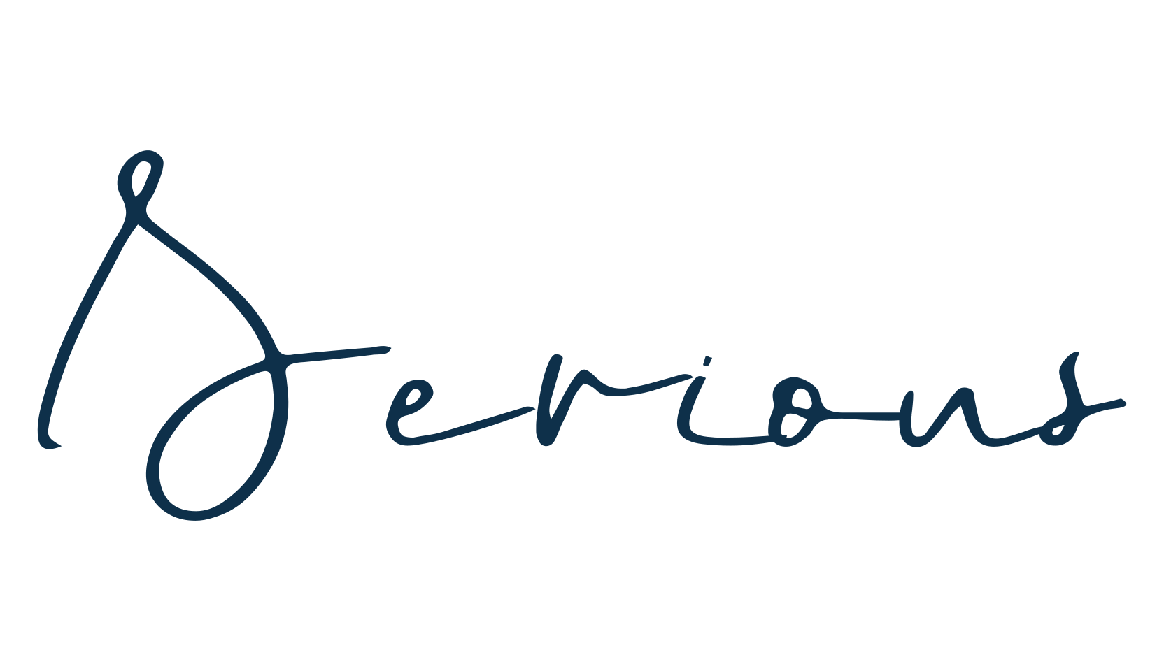 Serious, script handwritten fancy decorative calligraphy font preview