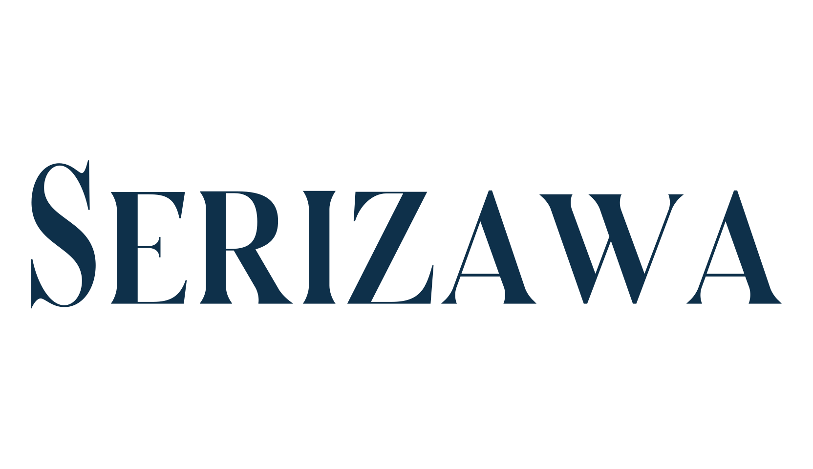 Serizawa, basic serif font preview