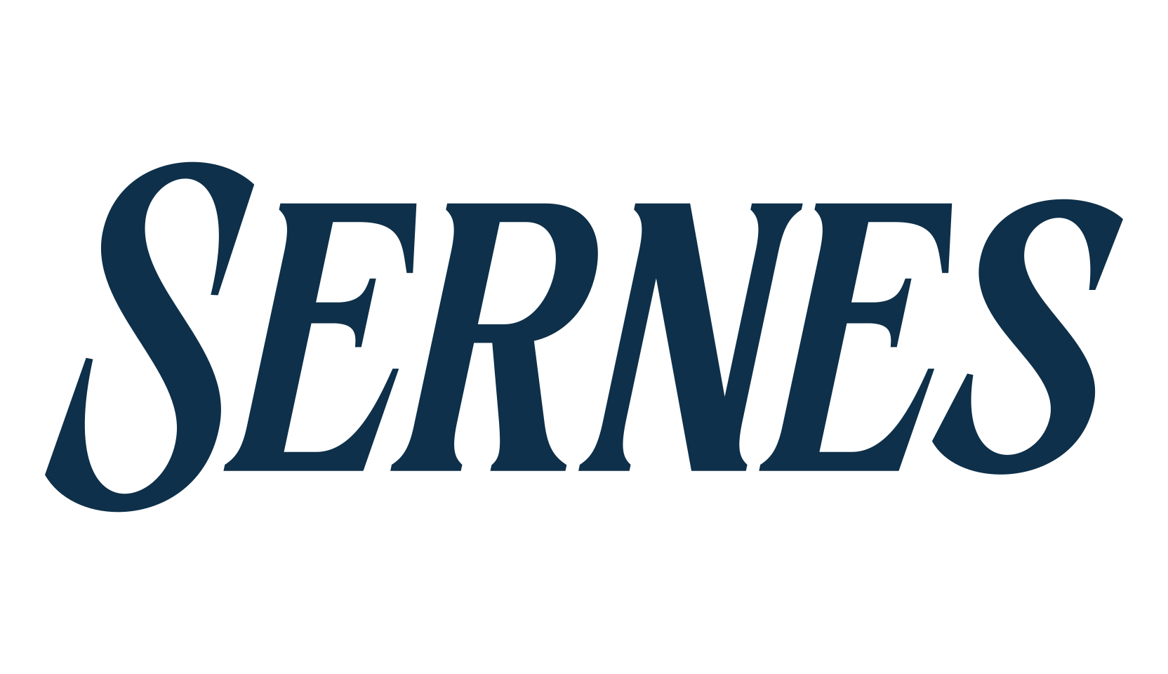 Sernes, serif font preview