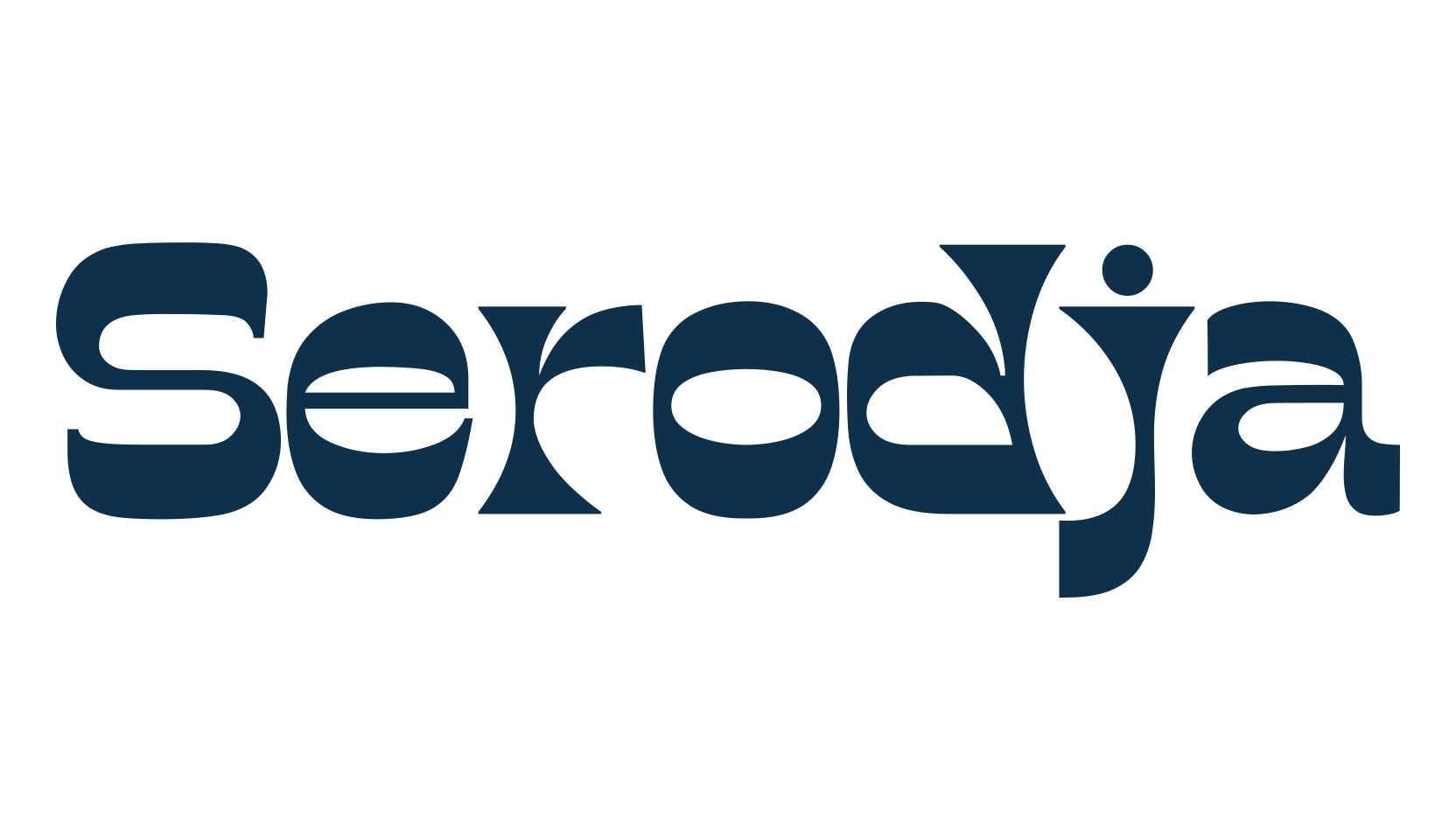 Serodja, fancy retro decorative font preview