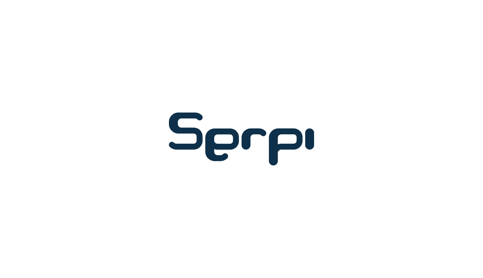 Serpi, techno sci-fi font preview