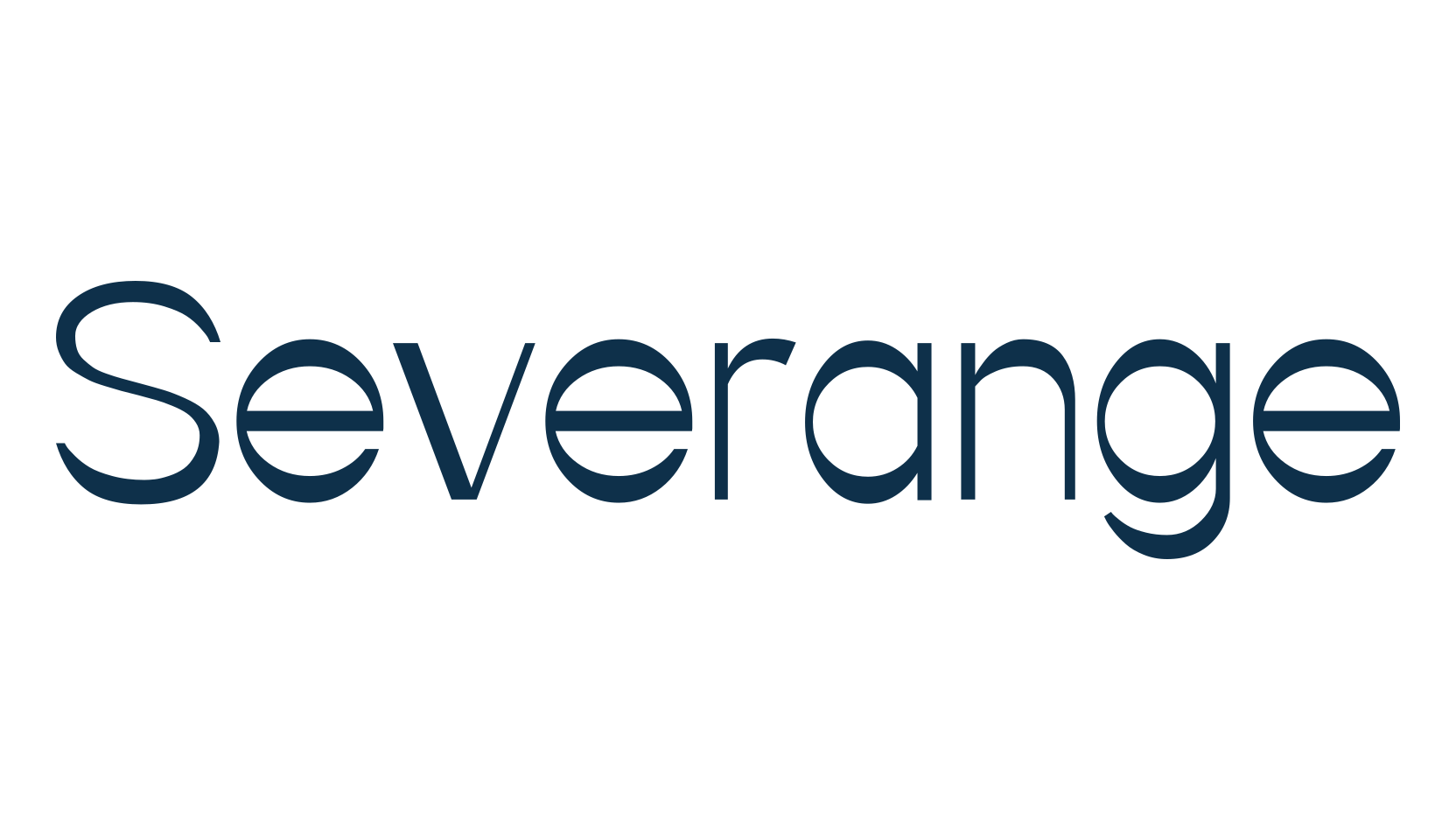 Severange, sans serif font preview